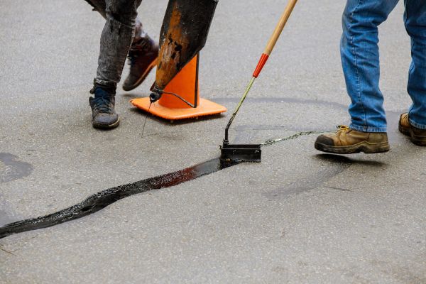 Parking Lot Crack Sealing in Prescott Valley