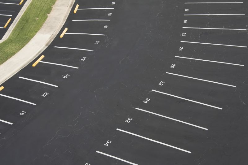 Asphalt Parking Lot Sealing detail